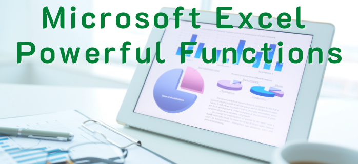 Microsoft Excel Powerful Functions
