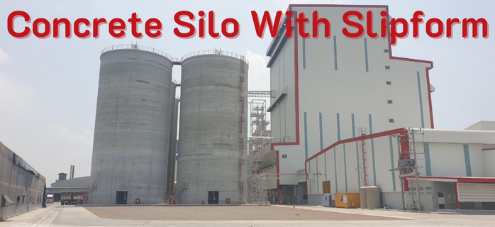 Concrete Silo With Slipform