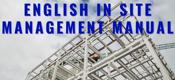 English in Site Management Manual